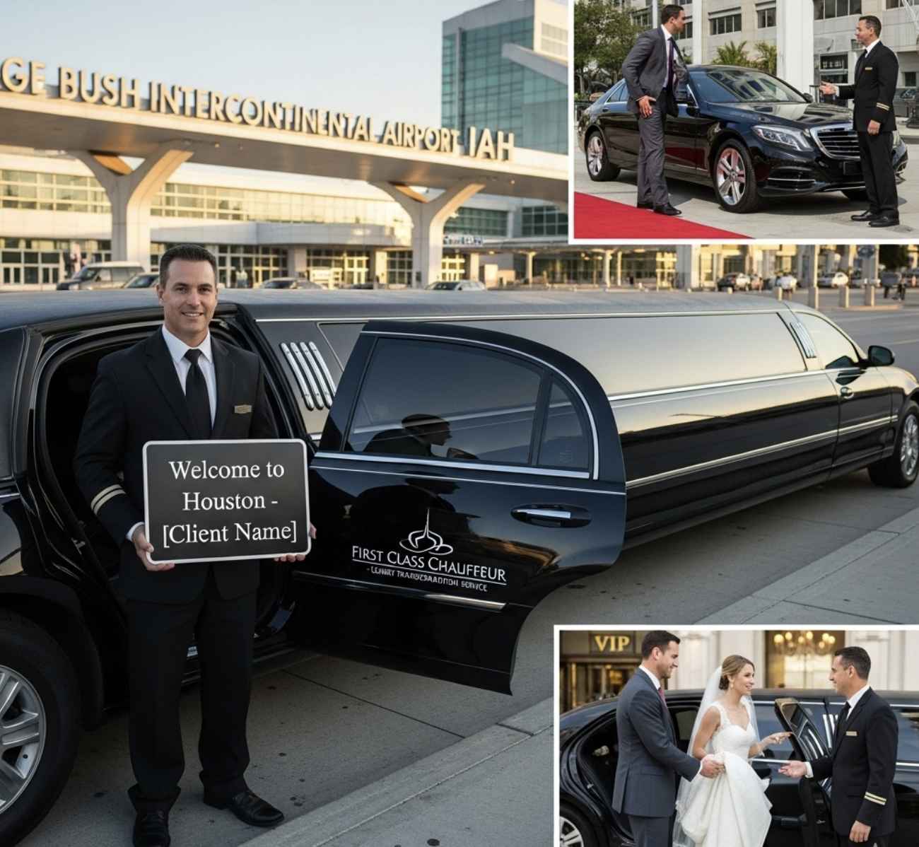 Houston’s Premier Limo & Luxury Chauffeur Service – First Class Chauffeur
